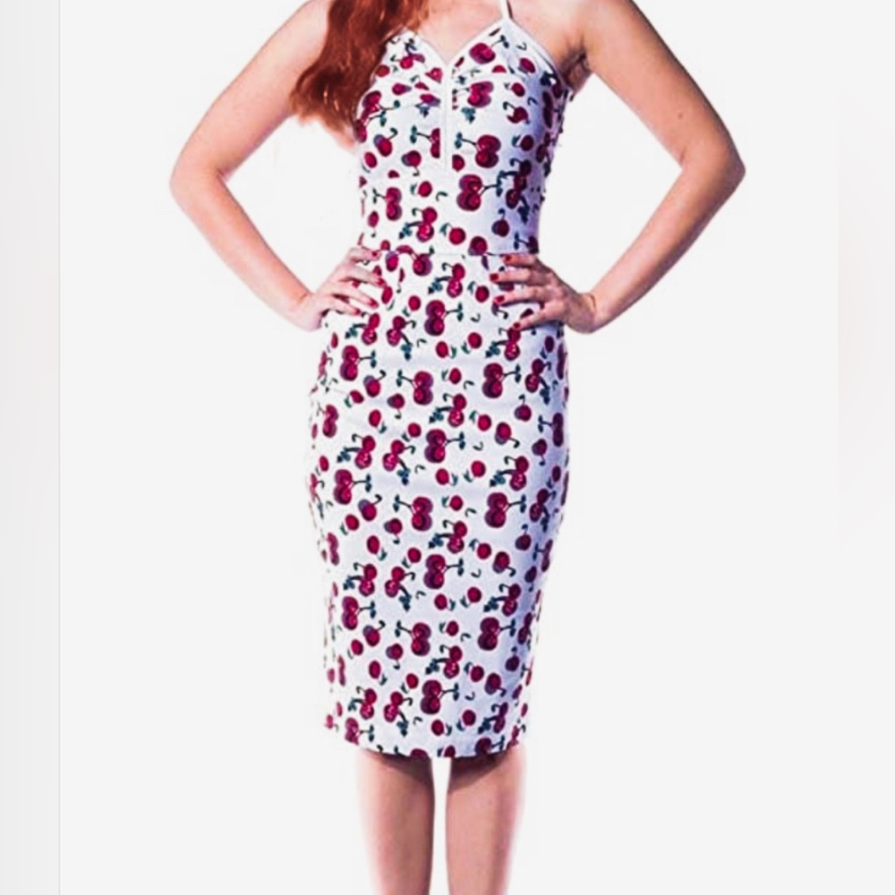Bettie Page Cherry sundress
